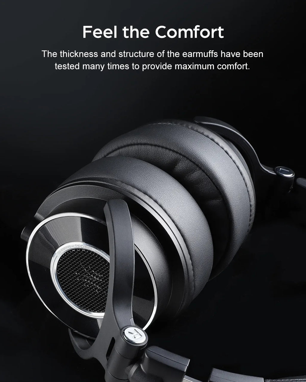 Oneodio Monitor 60 Wired HiFi Headphones Professional Studio DJ Headphones Stereo Over Ear Headset With Hi-Res Audio Microphone